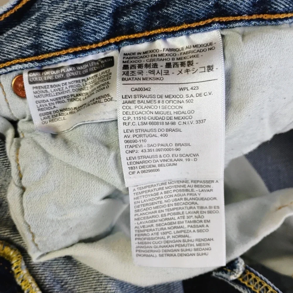 Levi's 501 XX Jeans Mens 38x32 Button‎ Fly Straight Leg Medium Wash Classic
